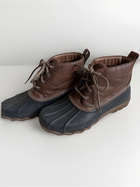 Sperry Top-Sider Mens 8 Duck Boots Brown Black Waterproof Winter Retro Classic main image 8